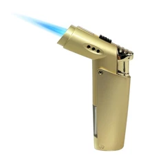 Adjustable Jet Torch Lighter Refillable Butane Flame Gun for BBQ Cooking gift