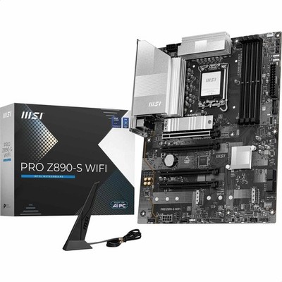 MSI PRO Z890-S WIFI Motherboard, ATX - Supports Intel Core Ultra Processors (Ser