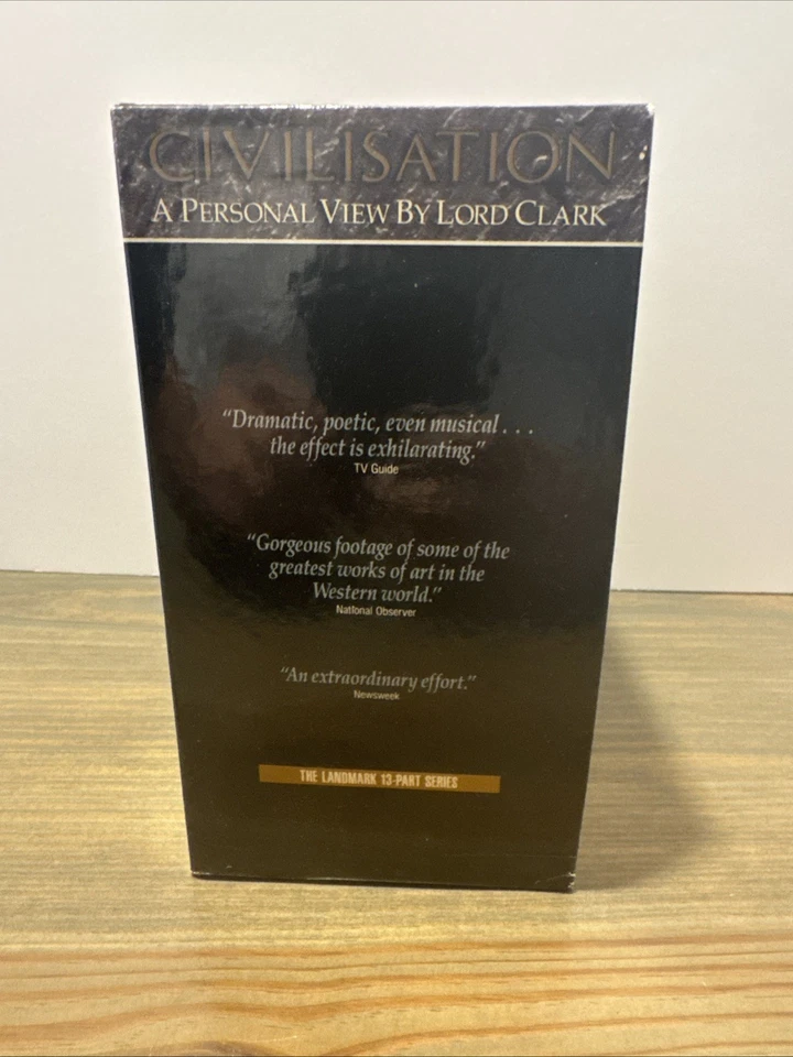 Civilisation (1969) Kenneth Clark – Complete 13-Part VHS Box Set BBC/Time-Life - Image 4 of 4
