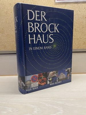Der Brockhaus in einem Band 10. Auflage Lexikon Enzyklopädie Hardcover