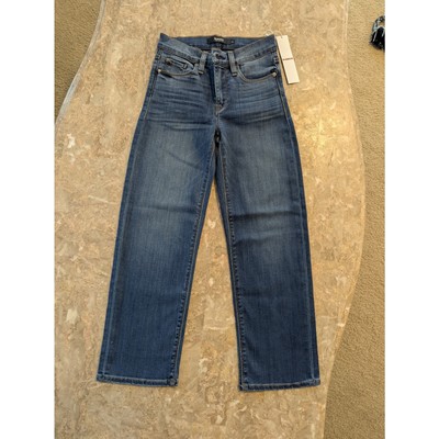 New Hudson Stella Mid-Rise Crop Straight Pants   Size 24
