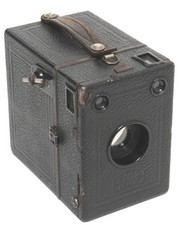  Vintage Zeiss Ikon Box Tengor camera 54/2 w. Goerz Prontar lens NOTTESTED