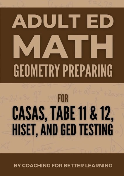 Adult Ed Math | Taschenbuch | Englisch (2022) | Geometry | EAN 9781088041376-image