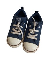 Converse Chuck Taylor All Star Low Top Shoes Toddler Kids Boys Size 10 Navy Blue