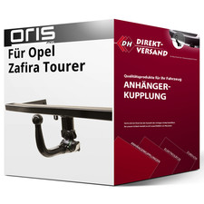 Für Opel Zafira Tourer C Typ P12 (Oris) Anhängerkupplung vertikal abnehmbar neu