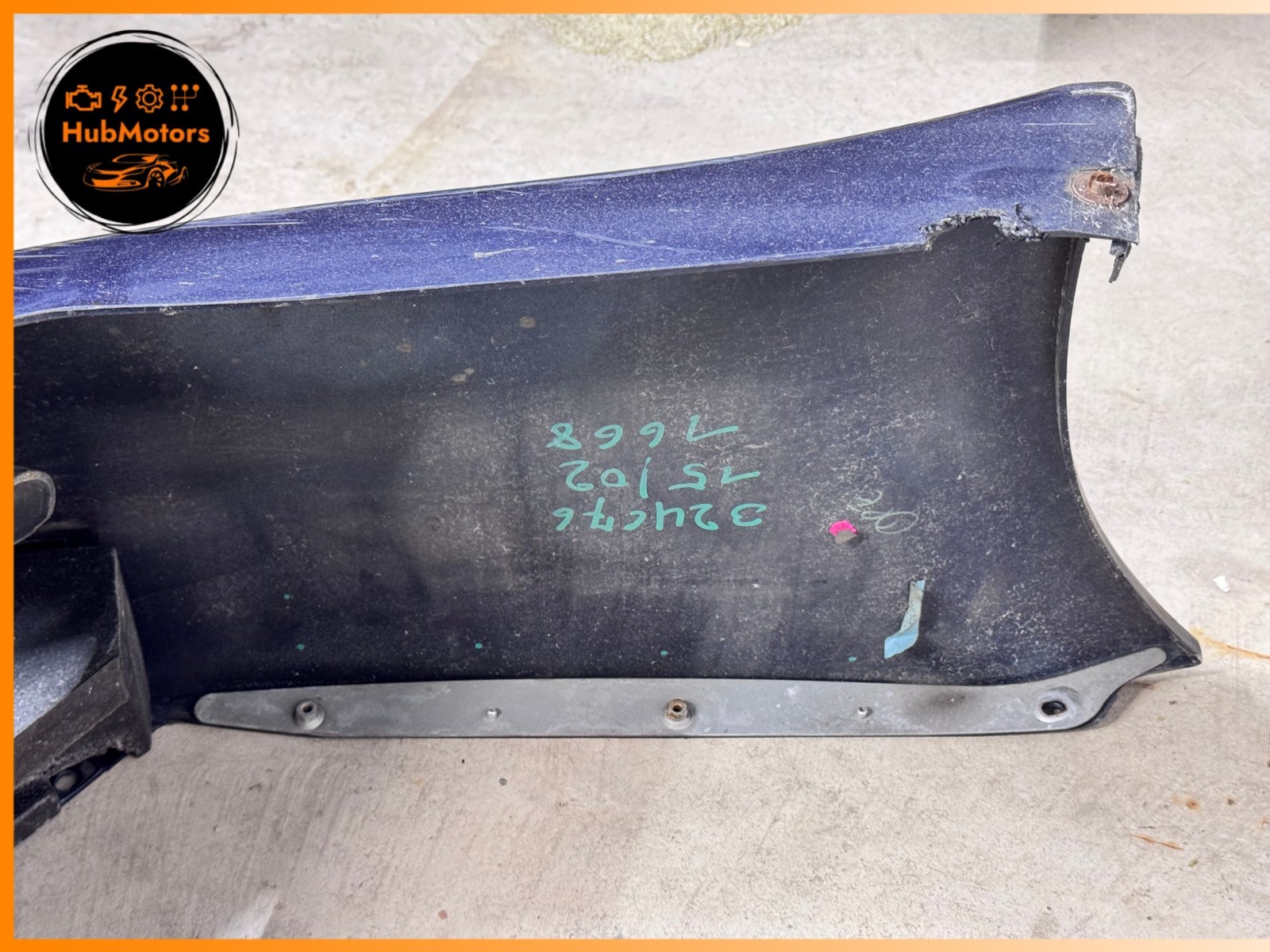 Maserati Quattroporte 2009-2013 REAR Rear bumper