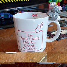 Muggamals Purple HIPPO mug by Applause 1986