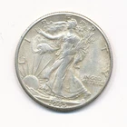 1945 D WALKING LIBERTY SILVER HALF DOLLAR