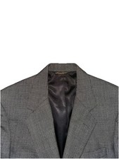 Vintage Brooks Brothers Sports Coat Blazer Men  s Size 37R Gray/ Black