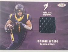 Official 2026 SAGE Athlete Apparel #AA-JW West Virginia Jahiem White Rookie Card