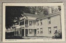 Postcard Old Homestead Inn Montrose Bible Conference Montrose PA