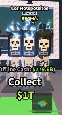 Los Hotspotsitos Game Character Secret Feature 90m/S Rare Vintage