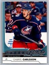 2017-18 Upper Deck #215 Gabriel Carlsson