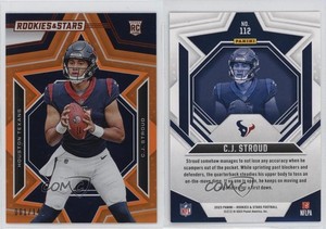 2023 Panini Rookies & Stars Rookies Orange /149 CJ Stroud #112 RC