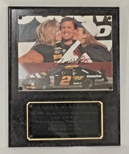 Rusty Wallace North Carolina Speedway Signed #2 Miller Draft Thunderbird w/ COA