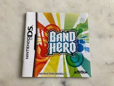 Band Hero  Nintendo DS  Manual Only