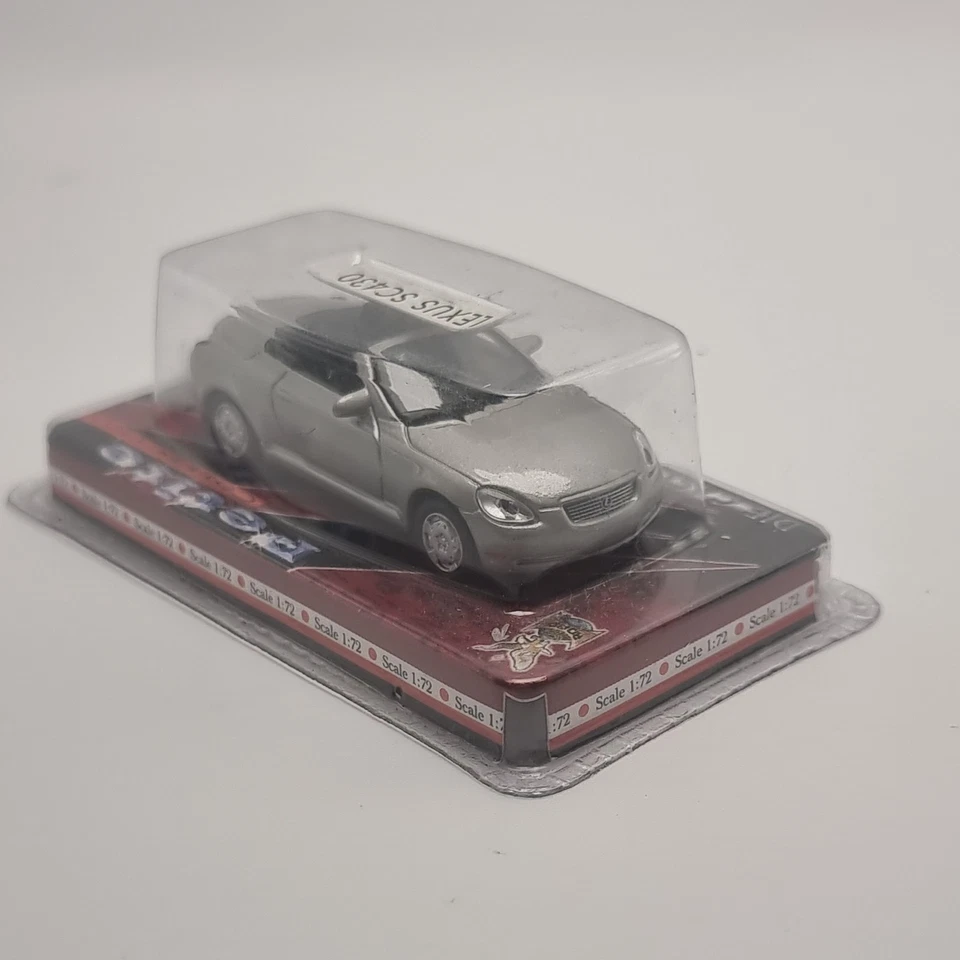 YatMing 1:72 Scale Silver Lexus SC430 Convertable New In Plastic Bubble - Image 2 of 4
