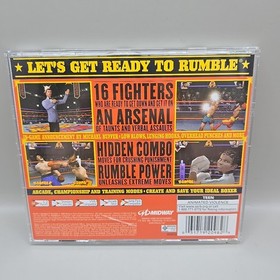 Ready 2 Rumble Boxing (Sega Dreamcast, 1999) COMPLETE In Original Case Rated T
