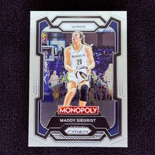 Maddy Siegrist - 2024 WNBA Monopoly Prizm - Dallas Wings - #59