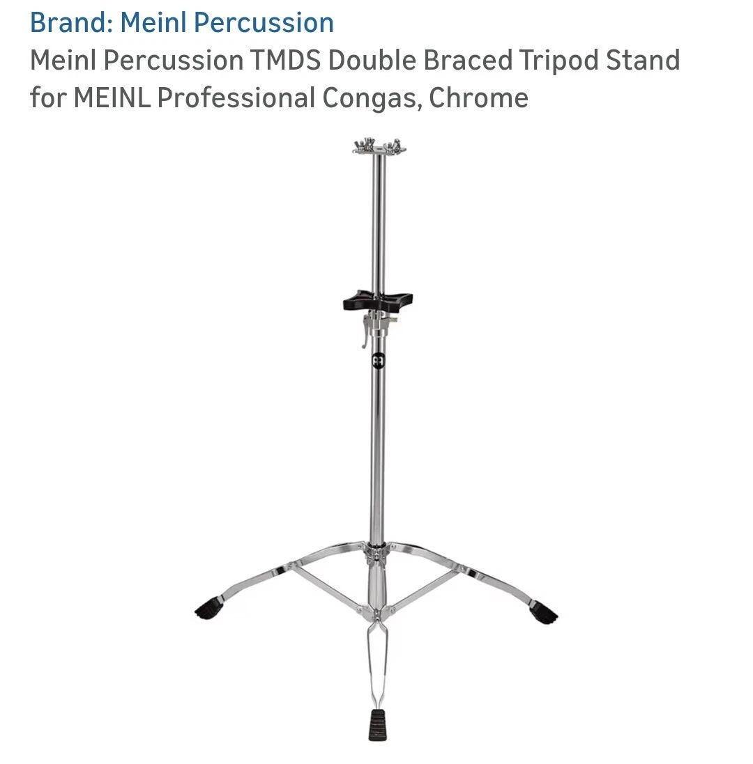 MEINL Conga Percussion Stands for sale | eBay