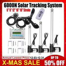 DC 12V 6000N Dual Axis Solar Tracker -Solar Panel Auto Tracking Sun Track System