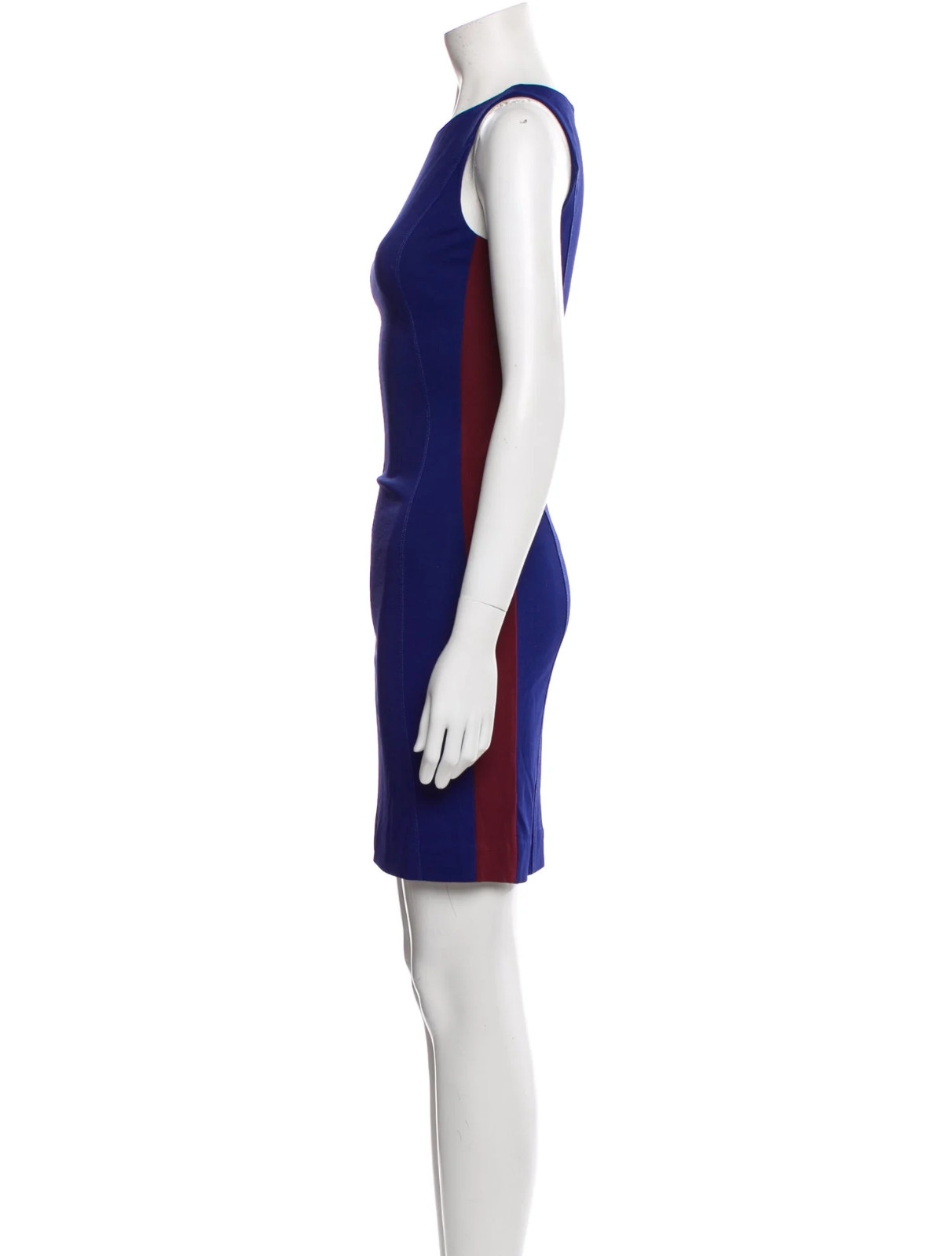 Prada Sport Blue Sleeveless Sheath Mini Dress, Size M (US 6 / IT 42), 2012 thumbnail 3