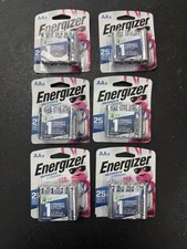 Energizer Ultimate Lithium AA Batteries (6 8-packs) NEW+FREE SHIPPING