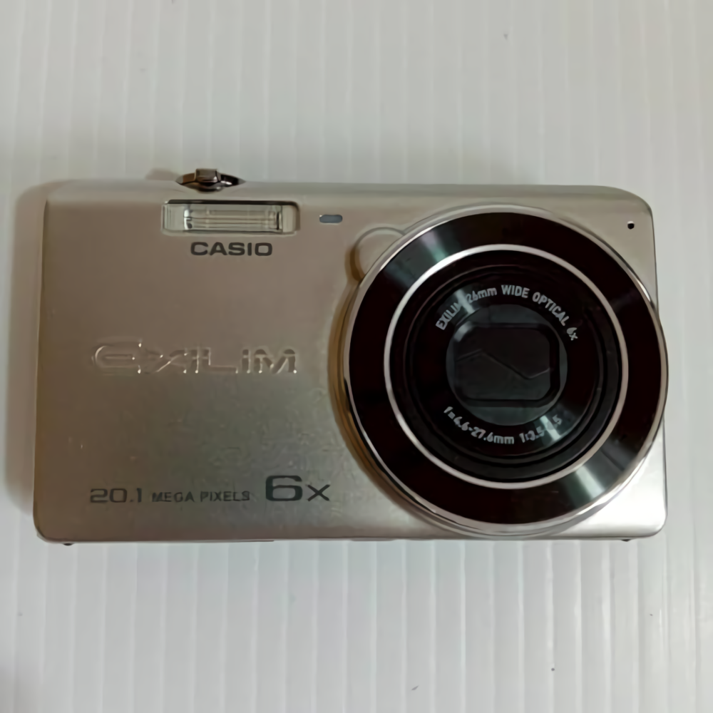 CASIO EXILIM EX-ZS35 Silver 20.1MP 6x Zoom Compact Digital Camera