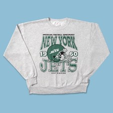 New York Jets logo unisex grey sweatshirt QT6351