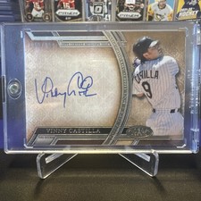 2015 Topps Tier One - Acclaimed Autographs Vinny Castilla #AA-VC /399