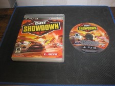 PS3 DiRT Showdown (Sony PlayStation 3, 2012) No Manual Tested