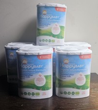 6 Cans Happy Baby Organic Infant Formula Milk Based Powder 22.9oz Exp:08/03/2026
