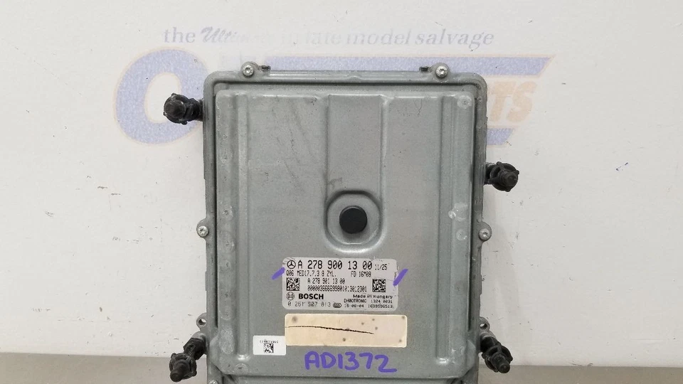 17 MERCEDES BENZ GLS63 AMG W166 发动机控制模块 ECM 2789001300 — 第 3/4 张图片