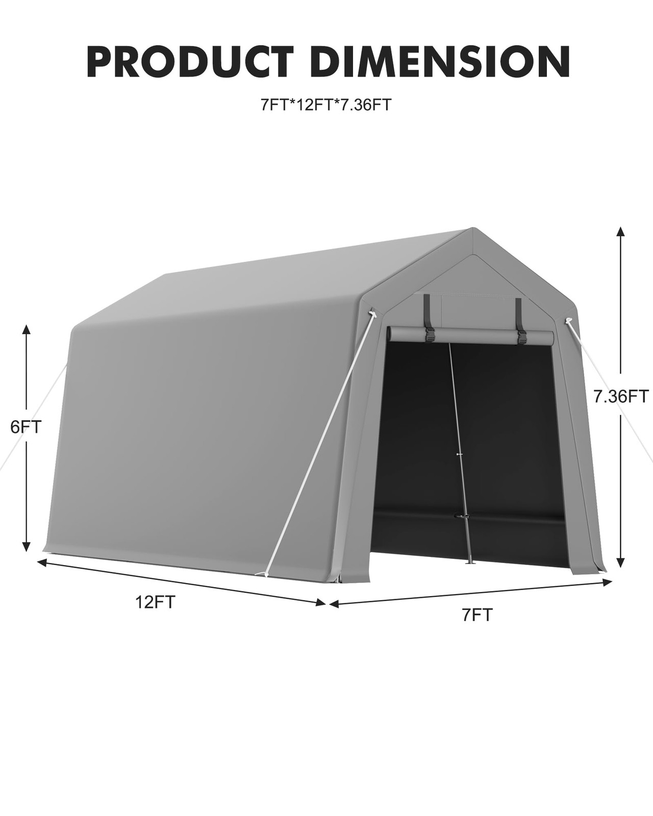 Carport Tent 5 Sizes