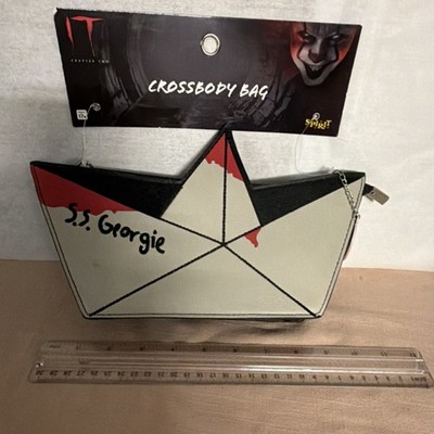 Spirit IT Chapter Two S.S. Georgie Crossbody Bag White Black Red Movie Halloween