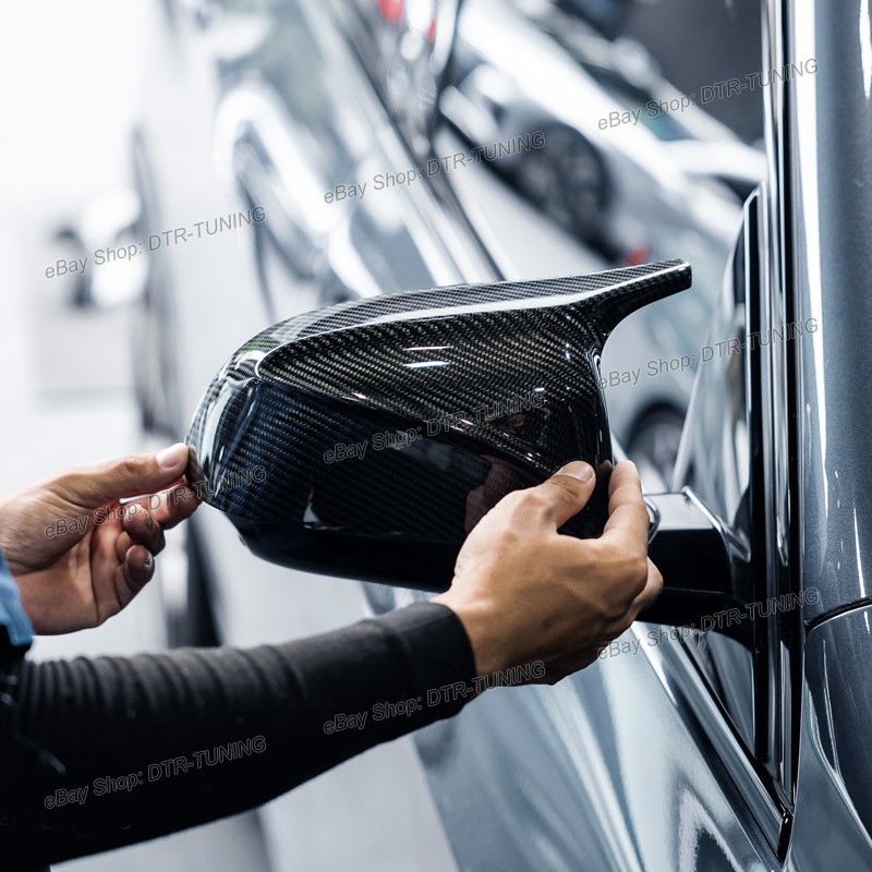 Carbon Fiber M Style Tuning Mirror Cover Caps For 2019-2026 BMW X5