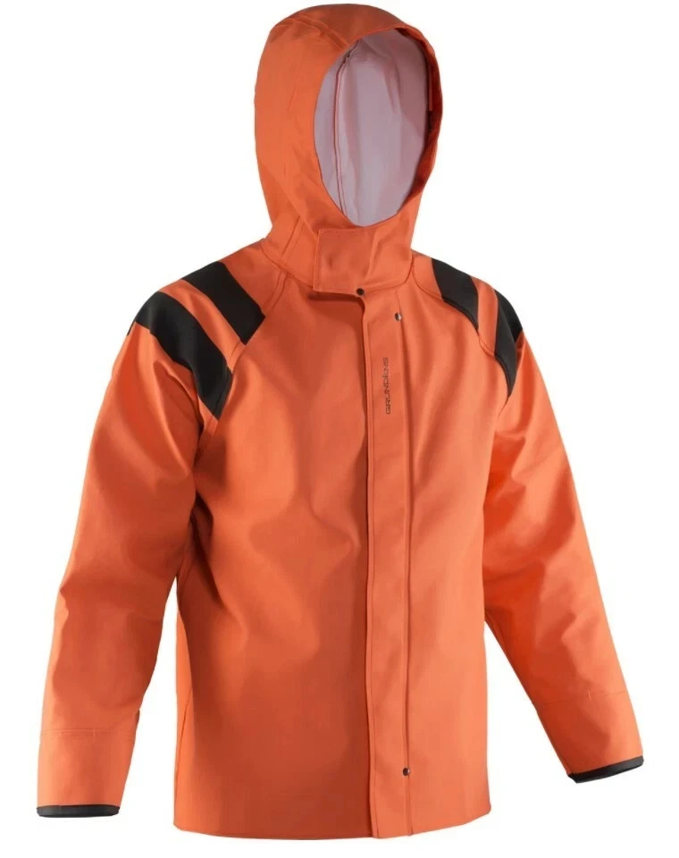Grundens Women's XL Sedna 462 Hooded Commercial Fishing Rain Jacket