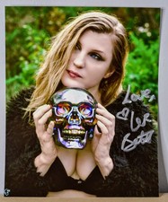 Leva Bates - Blue Pants - Signed Autographed 8x10 Photo - WWE AEW Wrestling