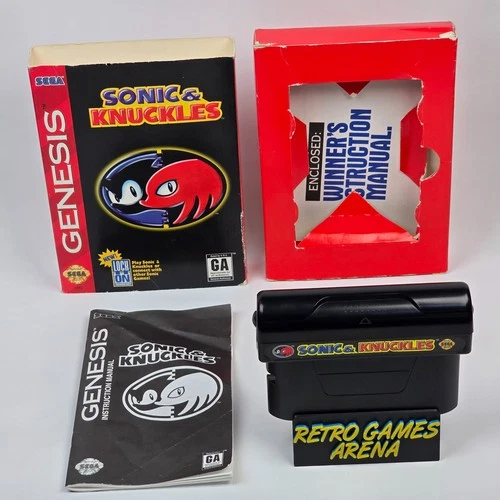 Sonic & Knuckles (Sega Genesis) CIB COMPLETE