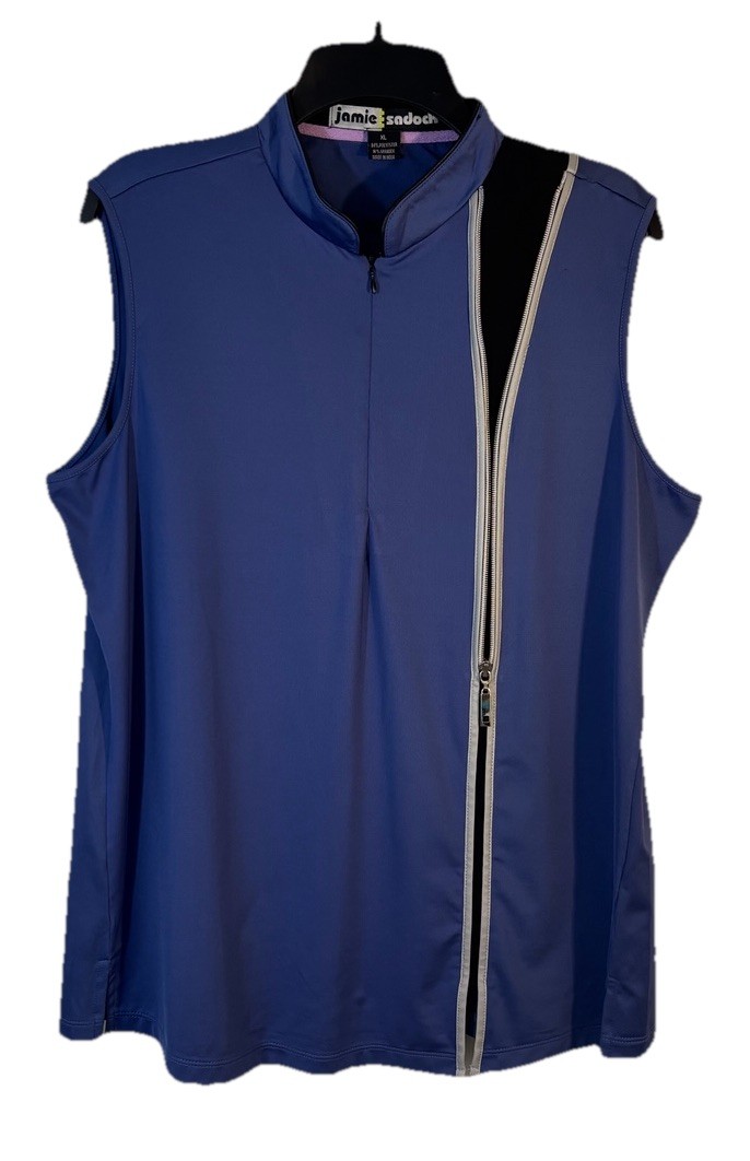 Ensemble Tennis/pickleball Jamie Sadock - Chemise Violette Taille M Et Jupe Taille 12 - Femme