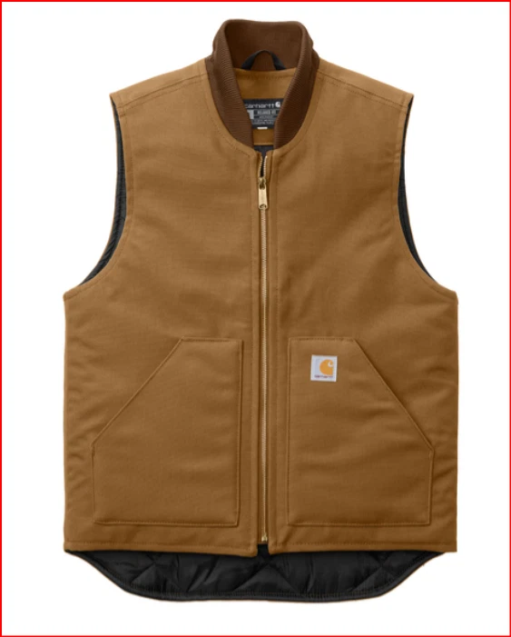 Carhartt Duck Vest In Men's Coats & Jackets for sale | eBay