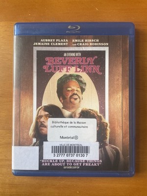 An Evening With Beverly Luff Linn (Blu-ray, 2018) Aubrey Plaza Ex Library