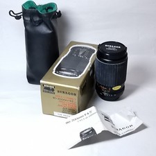 Sunagor MC 80-200mm f4.5 Ultra Compact Zoom Lens + Caps M42 Pentax Screw Fit Box