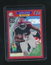 JHAMON AUSBON 2021 LEAF PRO SET RED RC PARALLEL 74/100 #45