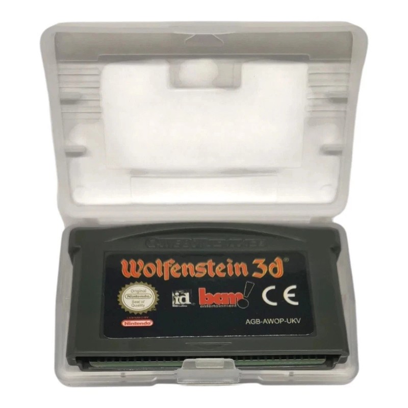 Wolfenstein 3D Nintendo Game Boy Advance GBA TESTED WORKING NEW MINT CONDITION
