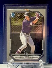 ETHAN HOLLIDAY 2026 1st Bowman CHROME See Pics! MINT-gem  MLB #17/100 Top 100