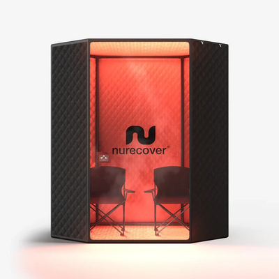 #ad Nurecover Portable Steam Sauna Tent Full Body Home Spa Red Light Therapy Indoor $209.99
