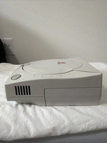Sega Dreamcast White Video Game Console with Two Controllers