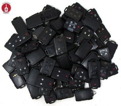 OEM Variety Lot of 73 Chevy/GMC Keyless Entry Fobs Used Bulk M3N-32337200