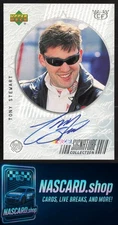 2000 SP Authentic #TS Tony Stewart Signature Collection Checkered Flag